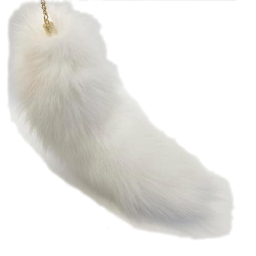 LAIDIC Halloween Costumes Therian tail fox tail keychain furry tail backpack accessories cat tail fox costume Cosplay toy - Image 1
