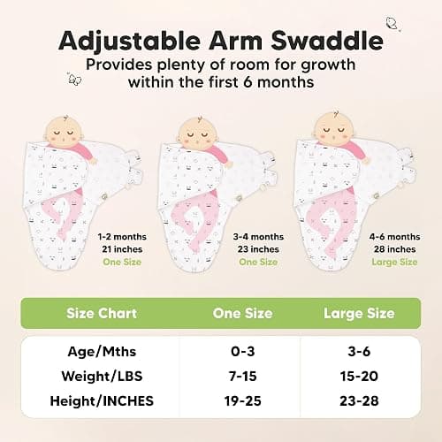 KeaBabies 3-Pack Organic Swaddles for Newborns Girls, Boys with Hats - Soft Cotton Baby Sleep Sacks 0-3 Months, Breathable Baby Hats and Swaddles 0-3 Months, Newborn Essentials Must Haves (Nordic) thumbnail 6