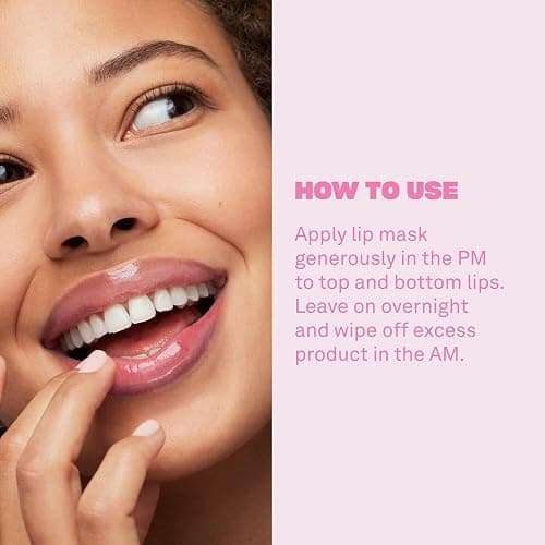 Babe Original Babe Glow Fragrance-Free Lip Sleeping Mask for Softer Lips, Hyaluronic Acid & Antioxidant Infused for Smoother, Moisturized Lips, Unscented, Cruelty-Free… thumbnail 3
