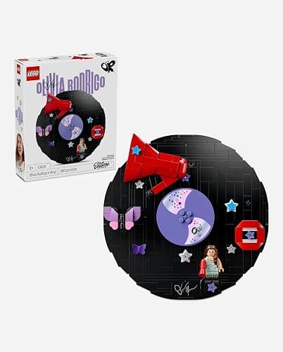 LEGO Editions Olivia Rodrigo's Vinyl 43028 | Collectible Building Toy for Girls & Boys, Ages 10+, Olivia Rodrigo Minifigure, Bedroom Decor, 360 pieces, Gift for Birthdays thumbnail 7
