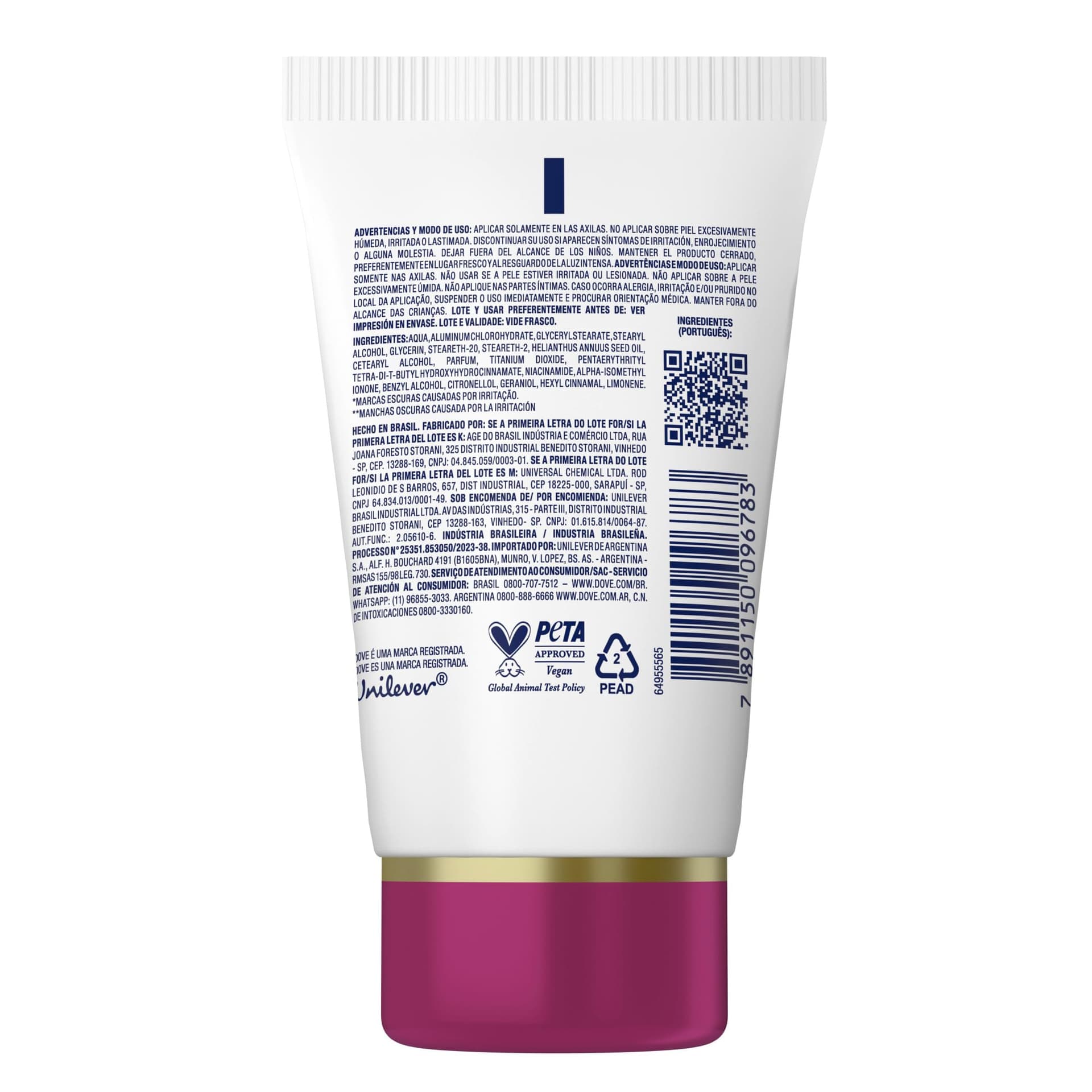 Dove Desodorante Antitranspirante em Creme Previne Escurecimento 50 G thumbnail 3
