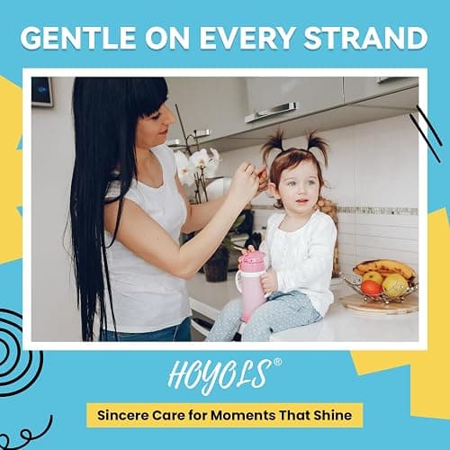HOYOLS Clear & Black Elastic Hair Ties Rubber Bands Soft Ponytail Holder Mini Plastics Polyband for Women Girls 1500 Pcs Assorted Color Accessories TPU thumbnail 6