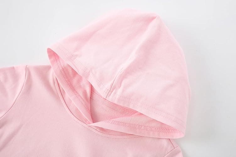 AIWUHE Toddler Boys Girls Hooded Sweatshirt Solid Pullovers Long Sleeve Hoodie Kids Cotton Crewneck Fall Tops 2-6Y Blouse thumbnail 5