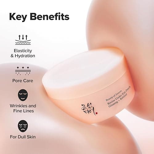 Beauty of Joseon Revive Under Eye Patch Retinal Ginseng for Puffy Under Eye Bag Masks Collagen Peptide Korean Skincare for Women and Men, 60 Sheets 30 Pairs thumbnail 4