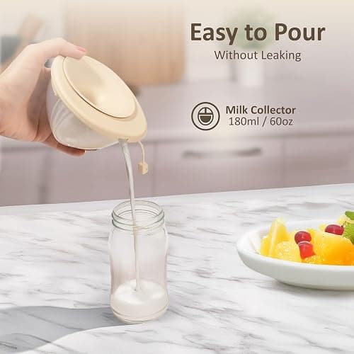 Nurseva Pro-90A Smart Hands Free Breast Pump – 2026 Upgrade, Wireless Double (2) Electric Wearable Breast Milk Pumps for Mom – 3D Multi-Modes & Levels – App Controlled, Portable, Discreet, BPA Free thumbnail 8