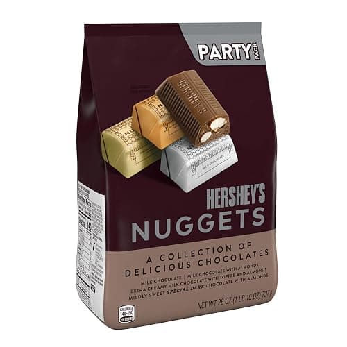 HERSHEY'S NUGGETS Assorted Chocolate Candy Variety Party Pack, 26 oz thumbnail 3