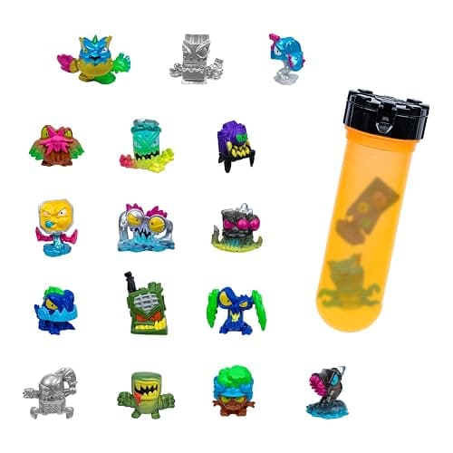 MrBeast Lab Swarms Series 2 Atomic Cash Case– 18-Pack Collectible Micro Beasts, Includes Exclusive Ultra Rare & Special Edition Figures, Reveal 2 with Water & Shake Test Tube, 1" Figures for Kids 5+ thumbnail 3