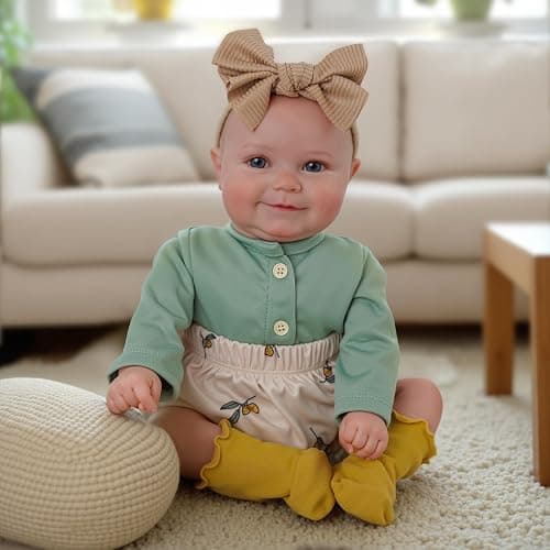 BABESIDE Reborn Baby Dolls, 20Inch Cute Soft Vinyl Realistic-Newborn Baby Doll Poseable Real Life Lifelike Baby Dolls w/Doll Accessories for 3+ Year Old Girls thumbnail 3