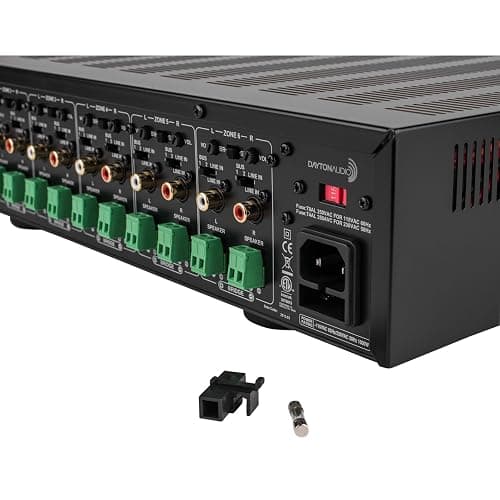Dayton Audio MA1240a Multi-Zone 12 Channel Amplifier thumbnail 8