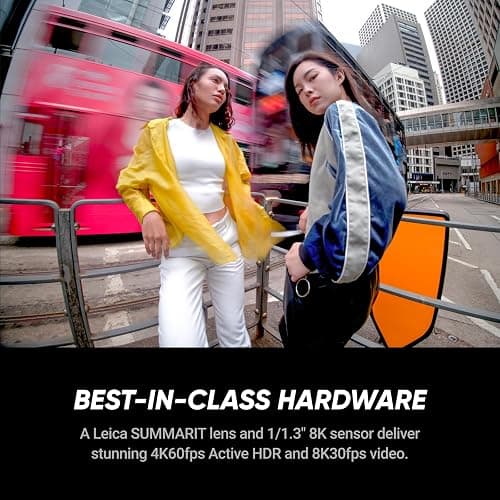 Insta360 Ace Pro 2 Xplorer Bundle Dual Battery- 8K Waterproof Action Camera Co-Engineered with Leica, 1/1.3" Sensor, Dual AI Chip, Leading Low Light, Superior Audio, Flip Screen & AI Editing for Vlogs thumbnail 3