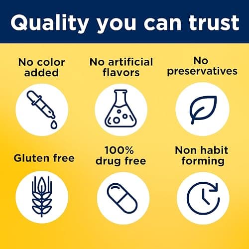 Nature Made Melatonin 5mg Tablets Extra Strength, 100% Drug Free Sleep Aid for Adults, 90 Tablets, 90 Day Supply thumbnail 5