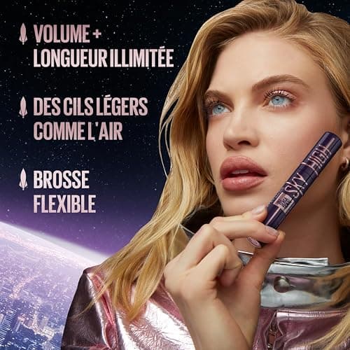Maybelline New-York - Mascara Volume & Longueur - Sky High - Teinte : Green Altitude - 7,2 ml thumbnail 3