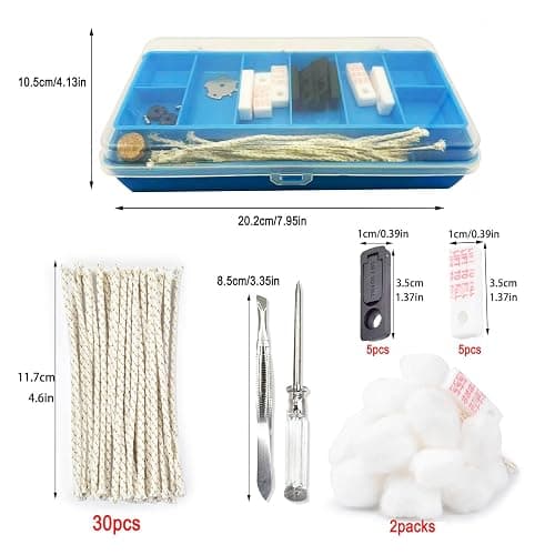 Universal lighter repair kit, liquid lighter, gasoline lighter repair and maintenance kit, vintage lighter repair kit, including all lighter replacement parts and repair tools thumbnail 2