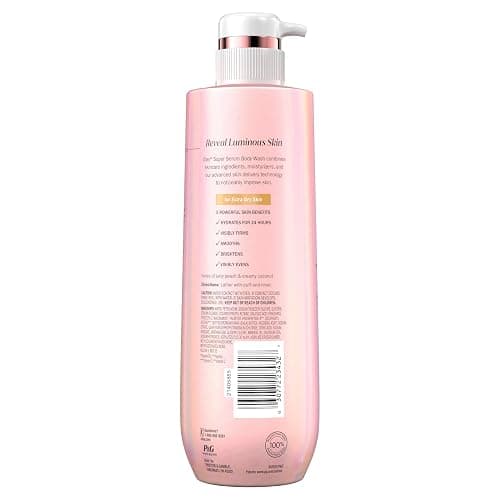 Olay Super Serum Body Wash for Extra Dry Skin, 24hr Long Lasting Rich Hydration, 5+ Ingredient Complex for Bright, Even, Firm, & Luminous Skin, with Collagen Peptide, Vitamin C & Shea Butter, 20 fl oz thumbnail 12
