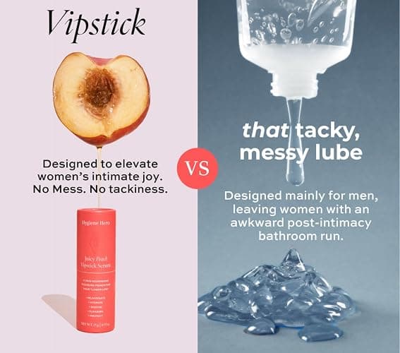Hygiene Hero Vipstick Serum | Sexual Enhancer for Women | Intimate Grooming and Daily Soothing for Vulva | Soothe, Hydrate, and Protect Your Labia - Unflavored thumbnail 6