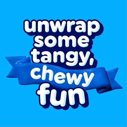 Airheads Full-Size Candy Bars, Taffy Candy Bulk Pack, Individually Wrapped, Blue Raspberry Fruit Flavor Artificially Flavored, 36 Count Box thumbnail 4