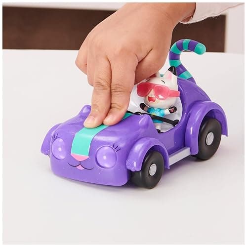 Gabby's Dollhouse, Carlita's Car with Pandi Panda Character and Accessories, Toys for Ages 3+ thumbnail 2