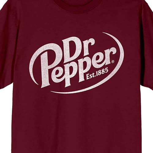 Bioworld Dr Pepper Adult Black T-Shirt and Gray Sleep Pajama Pant Set thumbnail 4