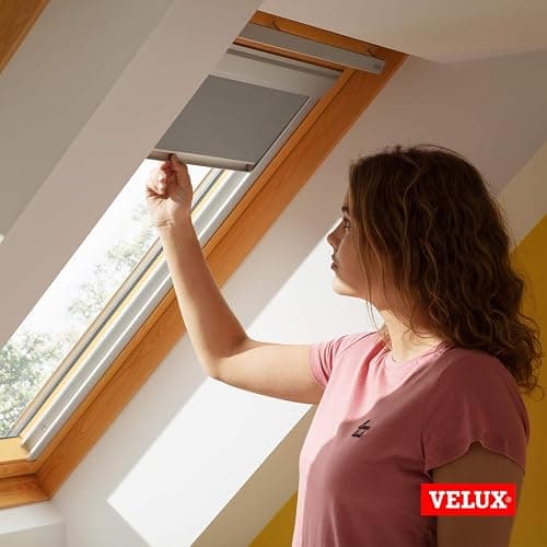 VELUX Original Roof Window Replacement Blackout Blind for C02, ‎Grey thumbnail 2