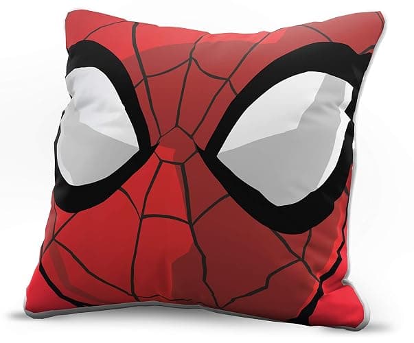 Jay Franco Marvel Decorative Pillow Cover Spiderman - Red - Image 1
