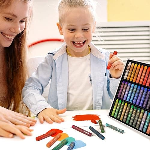 Paul Rubens Ölpastellkreide Set, 72 Farben Oil Pastels Weiche Pastellfarben für Künstler, Studenten und, Ideal zum Skizzieren, Dekorieren thumbnail 7