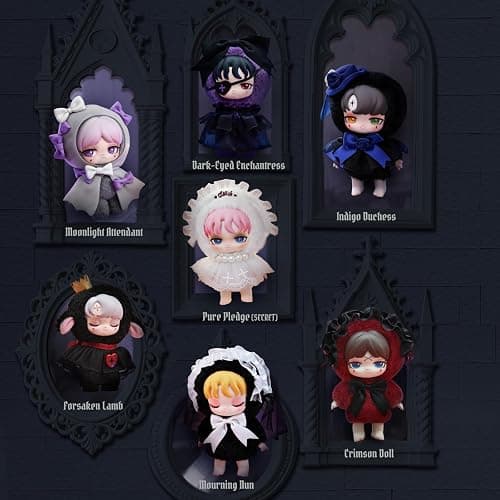 52TOYS Lilith Forbidden Covenant Series Blind Box Stuffed Animal Plush Toy with Soft and Adorable Design, 1PC Perfect for Cuddling, Display, and Unique Posing, Ideal Gift for Panda Enthusiasts thumbnail 4
