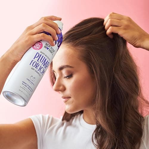 Not Your Mother's Value Size Plump for Joy Jumbo Dry Shampoo (2-Pack) - 12 oz Each - 70% More to Absorb Oil and Build Body - Orange Mango - For All Hair Types thumbnail 3