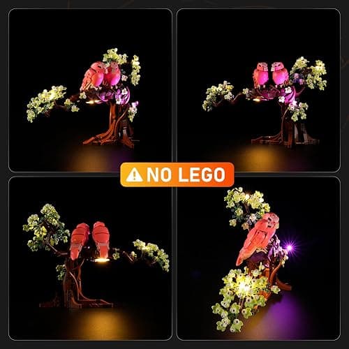 LIGHTAILING Led Light for Lego-21365 Love Birds - Easy Install, Hidden Wiring, Home Decor & Gift-Ready (Model Not Included) thumbnail 3