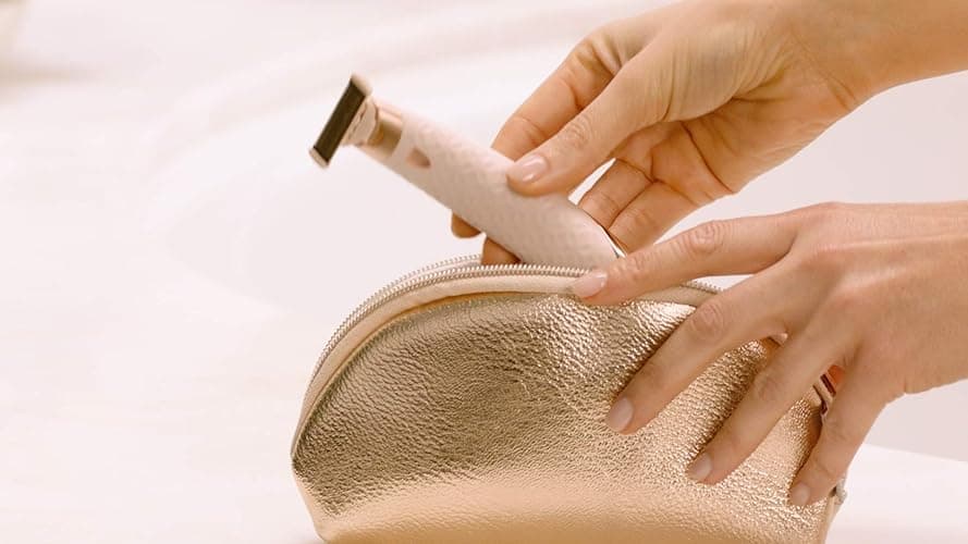 Finishing Touch Flawless Nu Razor Portable Cordless Rechargeable Electric Razor thumbnail 7