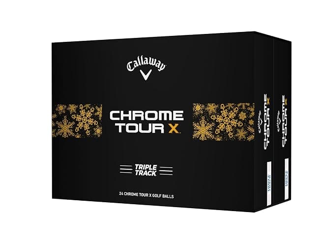 Callaway Golf Chrome Tour X Premium Golf Ball 2024 - Image 1
