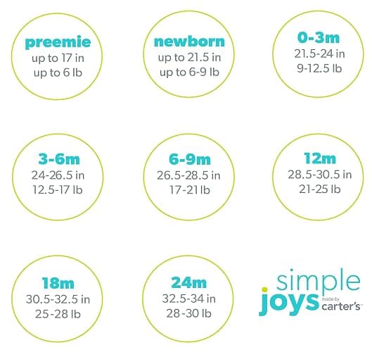 Simple Joys by Carter's unisex-baby 4-pack Fleece Pants thumbnail 5