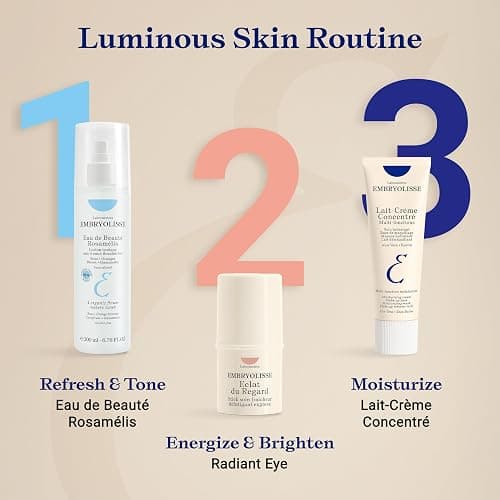 Embryolisse Lait-Crème Concentré Face Moisturizer and Makeup Primer, French Face Cream With Shea Butter & Aloe Vera thumbnail 7
