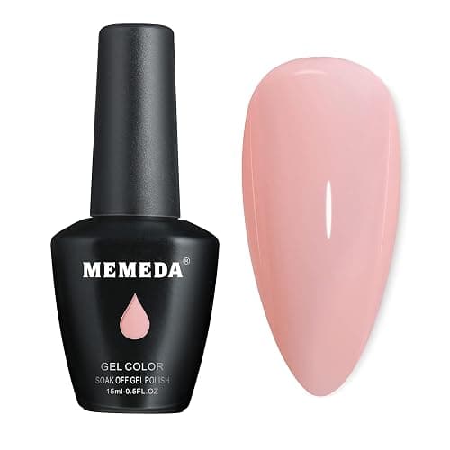 MEMEDA Gel Nail Polish, Neutral Gel Polish, Nude Gel Polish, 0.5 fl oz thumbnail 2