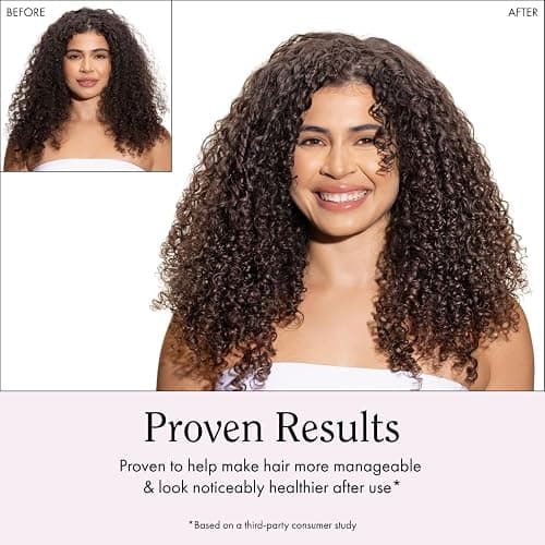 Rizos Curls Refresh & Detangle Spray – Detangling & Curl Leave-In with Coconut Oil – Nourishes, Hydrates & Controls Frizz for Every Curl Pattern – Adds Shine, 2a–4c Hair Types – Vegan & Cruelty-Free thumbnail 4