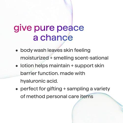 Method Body Wash (18oz) and Lotion (14oz) Gift Set, Pure Peace thumbnail 2