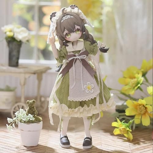 CALEMBOU BJD Blind Box, 1/12 Meki Creaters's Essence Series 16cm Ball Jointed Doll, Cute Dress Up Doll with Joints, Collection Action Figure for Birthday Christmas thumbnail 6