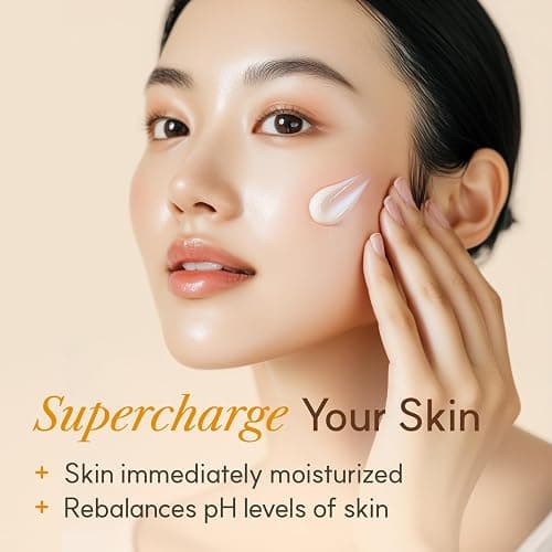 The Face Shop Rice Ceramide Cream, Hydrating Face Moisturizer, for Dry & Combination Skin, Lightweight, Fast-absorbing, 1.69 fl. oz. thumbnail 3