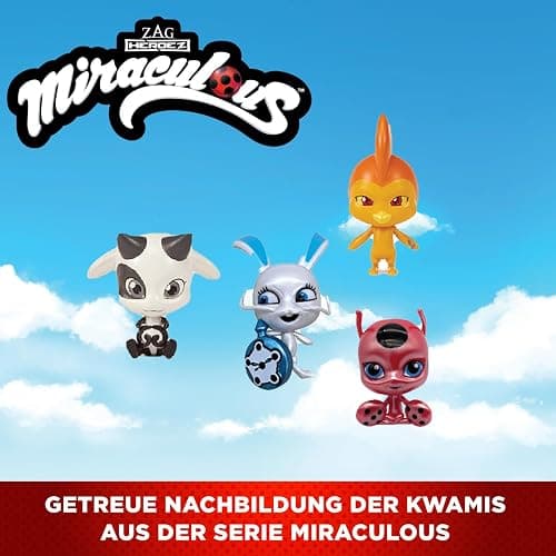 BANDAI - Miraculous Ladybug - Miracle Box mit 4 Kwamis inklusive - Miraculous Kwamis Mini-Figuren Set - Offizielle Lizenz - Aufbewahrungsbox mit Griff - Spielzeug für Kinder ab 4 Jahren - P50591 thumbnail 4