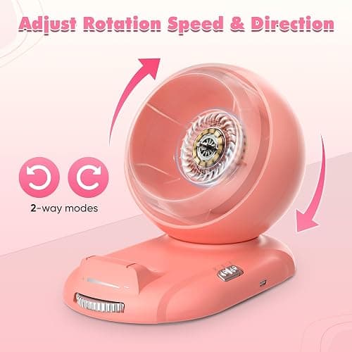ETUDAW Bead Spinner, Rechargeable Electric Clay Bead Spinner Kit for Bracelet Making, Beginner Clay Beads Kit with Dual Needles and Adjustable Speed, Gift for Holidays, Birthdays (Pink) thumbnail 3