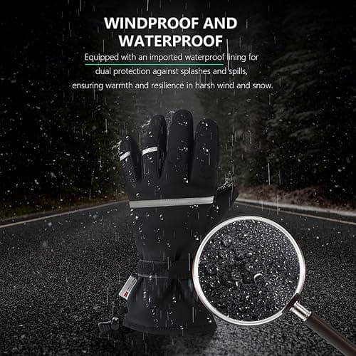 YUULNMOP Drone Flight Gloves Photography Gloves Suitable for Outdoor Professional Photographers Cycling Mountaineering Walking Driving Skiing Winter Warm Gloves Size L/XL thumbnail 6