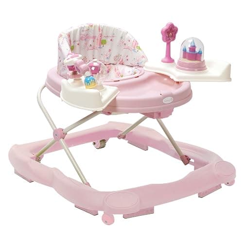 Disney Baby Princess Walker with Wheels, Pink Baby Walkers and Activity Center for Infants thumbnail 3