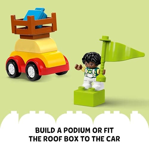 LEGO DUPLO Classic Cars and Trucks Brick Box Building Blocks - Learning & Educational STEM Toys for Toddlers, Ages 1.5+ Years - Develops Fine Motor Skills - Gift for Christmas - 10439 thumbnail 6