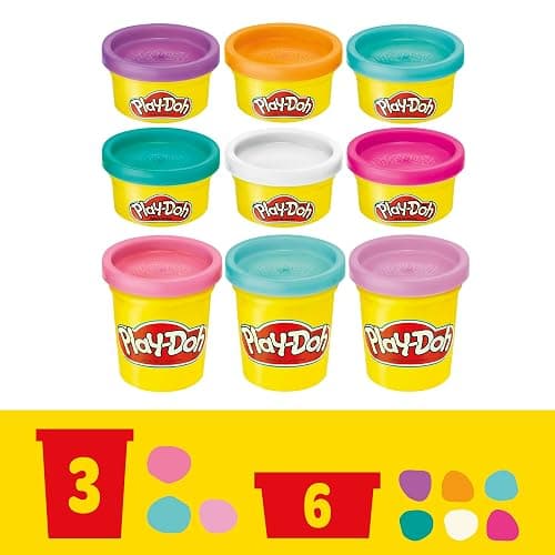 Play-Doh Make & Style Ponies Set, My Little Pony Toys and Figures, Kids Arts and Crafts Playset (Amazon Exclusive) thumbnail 6