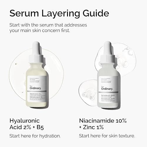 The Ordinary Hyaluronic Acid 2% + B5 (with Ceramides), Multi-Depth Hydration Serum for Plumper, Smoother Skin thumbnail 6