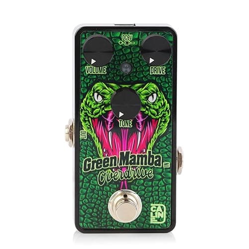 Caline G002 Green Mamba Overdrive Pedal Mid-rich Vintage Voiced Overdrive Guitar Effect - Image 1