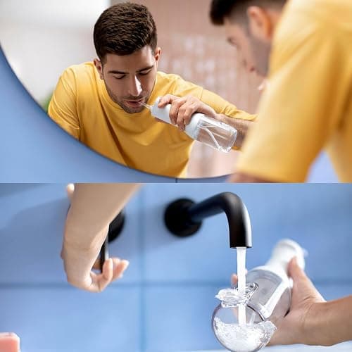 Philips Sonicare Water Flosser Cordless – Rechargeable Power Dental Waterflosser for Teeth, Portable Oral Irrigator with 3 Intensity Settings, 360° Rotating Nozzle – (White) thumbnail 4