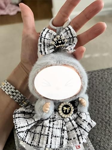 Clothes for LA BUBU 17cm Doll (NO Doll),Outfit for LABUBU,Clothes Set for LA BUBU Dress Up,Accessories for LA BUBU thumbnail 6