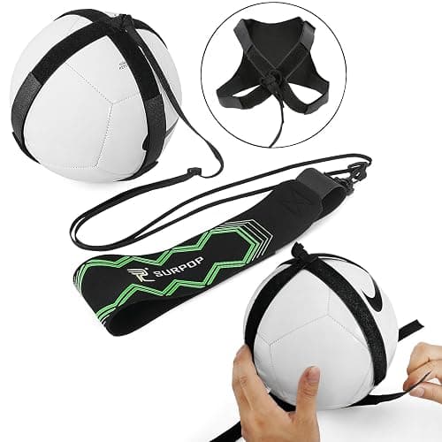 Soccer/Volleyball/Rugby Trainer, Football Kick Throw Solo Practice Training Aid Control Skills Adjustable Waist Belt for Kids Adults thumbnail 5