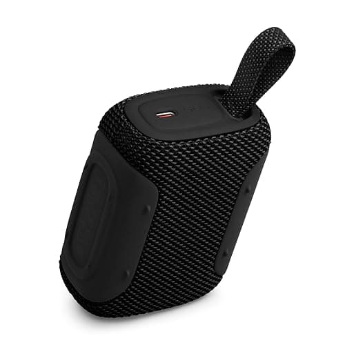 JBL Go 5 Portable Bluetooth Speaker, Waterproof and Dustproof - Black | Dustproof Drop-Proof With up to 10 Hr Battery, Stereo Pairing, App Control For Pool, Beach, Outdoor Listening thumbnail 10