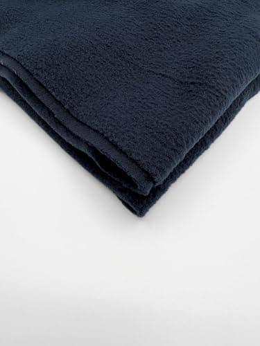 EOVEA - Polar Fleece Fabric by The Yard – Soft Anti-Pill, Warm & Cozy Material for Blankets, Clothing, Crafts, Pet Beds & DIY Sewing – 60” Wide, Solid (Navy, 2 Yard) thumbnail 3